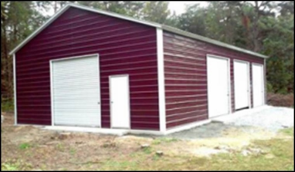 28'Wx41'L all steel shed - Elite